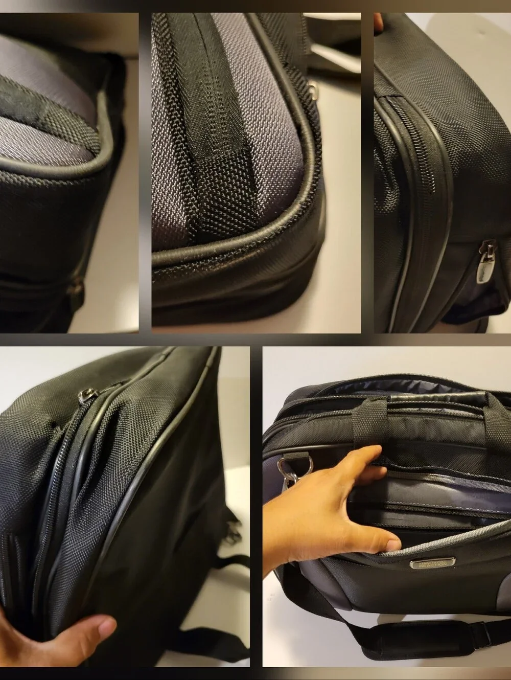 Kenneth Cole Reaction Laptop Computer Bag Style # 535 768